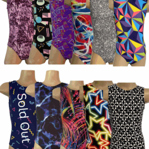Printed Workout Leotard